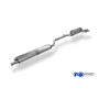 PACK-  Silencieux arrière 2x63mm type 14 + silencieux avant sport 100% inox FOX EXHAUST SYSTEMS pour BMW 633 CSI TYPE E24