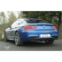 Silencieux arrière duplex sport 100% inox 2x90mm type 12 FOX EXHAUST SYSTEMS pour BMW 640i TYPE F12/F13/F06