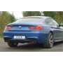 Silencieux arrière duplex sport 100% inox 2x90mm type 12 FOX EXHAUST SYSTEMS pour BMW 640i TYPE F12/F13/F06
