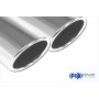 Silencieux arrière duplex sport 100% inox 2x90mm type 16 FOX EXHAUST SYSTEMS pour BMW 640i TYPE F12/F13/F06
