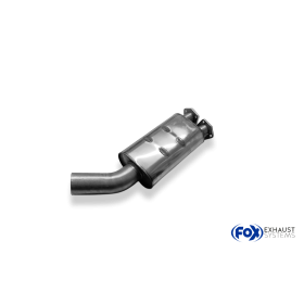 Silencieux avant sport 100% inox FOX EXHAUST SYSTEMS pour BMW 728i TYPE E23