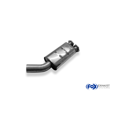 Silencieux avant sport 100% inox FOX EXHAUST SYSTEMS pour BMW 728i TYPE E23