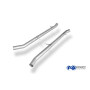 Tube de remplacement de silencieux avant sport 100% inox FOX EXHAUST SYSTEMS pour BMW 730i/735i/740i TYPE E38