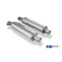 Silencieux avant sport 100% inox FOX EXHAUST SYSTEMS pour BMW 850i TYPE E31