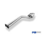Silencieux avant sport 100% inox FOX EXHAUST SYSTEMS pour BMW X3 TYPE E83