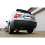 Silencieux arrière sport 100% inox 2x80mm type 25 FOX EXHAUST SYSTEMS pour BMW X3 TYPE E83