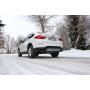 Silencieux arrière duplex sport 100% inox 2x90mm type 25 FOX EXHAUST SYSTEMS pour BMW X4 TYPE F26 (sans pack M)