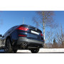 Silencieux arrière duplex sport 100% inox 2x90mm type 17 FOX EXHAUST SYSTEMS pour BMW X4 35i/35d TYPE F26 (avec pack M)