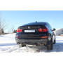 Silencieux arrière duplex sport 100% inox 2x90mm type 17 FOX EXHAUST SYSTEMS pour BMW X4 35i/35d TYPE F26 (avec pack M)
