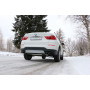 Silencieux arrière duplex sport 100% inox 2x90mm type 25 FOX EXHAUST SYSTEMS pour BMW X4 35i/35d TYPE F26 (sans pack M)