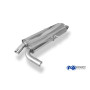 Silencieux avant sport 100% inox FOX EXHAUST SYSTEMS pour BMW X5 TYPE E53 4.4L 235kW