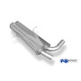 Silencieux avant sport 100% inox FOX EXHAUST SYSTEMS pour BMW X5 TYPE E53 4.4L 235kW