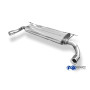 Silencieux arrière duplex sport 100% inox 1x90mm type 13 FOX EXHAUST SYSTEMS pour BMW X5 TYPE E70 3.0l D
