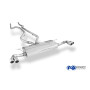 Silencieux arrière duplex sport 100% inox 2x80mm type 16 FOX EXHAUST SYSTEMS pour BMW X5 TYPE F15
