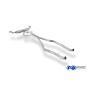 Silencieux arrière duplex sport 100% inox 2x80mm type 16 FOX EXHAUST SYSTEMS pour BMW X5 TYPE F15