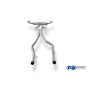 Silencieux arrière duplex sport 100% inox 2x80mm type 16 FOX EXHAUST SYSTEMS pour BMW X5 TYPE F15