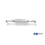 Silencieux arrière duplex sport 100% inox 1x115x85mm type 38 FOX EXHAUST SYSTEMS pour BMW X6 TYPE E71