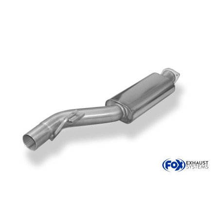Silencieux avant sport 100% inox FOX EXHAUST SYSTEMS pour BMW Z3 TYPE E36 (2.8L)