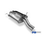 Silencieux arrière sport 100% inox 2x80mm type 13 FOX EXHAUST SYSTEMS pour BMW Z3 TYPE E36 (3.0L)