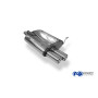Silencieux arrière sport 100% inox 2x80mm type 13 FOX EXHAUST SYSTEMS pour BMW Z3 TYPE E36 (3.0L)