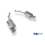 Silencieux arrière duplex sport 100% inox 2x76mm type 13 FOX EXHAUST SYSTEMS pour BMW Z3 M TYPE E36