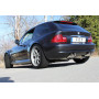 Silencieux arrière duplex sport 100% inox 2x80mm type 25 FOX EXHAUST SYSTEMS pour BMW Z3 M TYPE E36