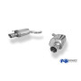 Silencieux arrière duplex sport 100% inox 1x100mm type 25 FOX EXHAUST SYSTEMS pour BMW Z4 35i sDrive TYPE E89