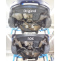 Silencieux arrière duplex sport 100% inox 1x100mm type 25 FOX EXHAUST SYSTEMS pour BMW Z4 35i sDrive TYPE E89