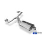 Silencieux arrière duplex sport 100% inox 2x100mm type 17 FOX EXHAUST SYSTEMS pour CADILLAC ESCALADE