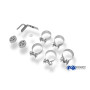 Silencieux arrière duplex sport 100% inox 2x100mm type 25 FOX EXHAUST SYSTEMS pour CADILLAC ESCALADE