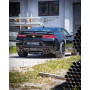 Silencieux arrière duplex sport 100% inox 2x100mm type 25 (couvercles noir) FOX EXHAUST SYSTEMS pour CHEVROLET CAMARO A1XC (2018