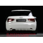 Diffuseur de pare-chocs arrière "noir mat" (simple sortie gauche) Rieger Tuning AUDI A1 (8X)
