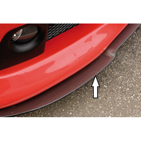 Lame "carbon-look" pour ajout de pare-chocs avant Rieger Tuning AUDI A3 (8L)