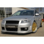 Lame "carbon-look" sous pare-chocs avant Rieger Tuning AUDI A3 (8P) 3 portes
