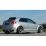 Bas de caisse côté gauche (avec insert et prise d'air) Rieger Tuning AUDI A3 (8P) 3 portes