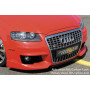 Lame centrale "noir mat" sous pare-chocs avant R-Frame Rieger Tuning AUDI A3 (8P) Sportback