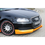 Lame "carbon-look" pour ajout de pare-chocs avant Rieger Tuning AUDI A3 (8P) Facelift 3/5 portes