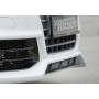 Lame centrale "carbon-look" sous pare-chocs avant Rieger Tuning AUDI A3 (8V) 3 portes et Sportback