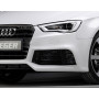 Grille de pare-chocs avant "noir brillant" côté gauche Rieger Tuning AUDI A3 (8V) 3 portes et Sportback