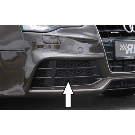 Grille de pare-chocs avant "noir brillant" côté droit Rieger Tuning AUDI S3 (8V) 3 portes et Sportback
