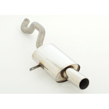 Silencieux arrière sport 100% inox FRIEDRICH MOTORSPORT pour RENAULT CLIO 3