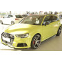 Lame de bas de caisse côté gauche "noir mat" Rieger Tuning AUDI A3 (8V) S-LINE
