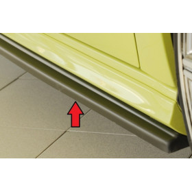 Lame de bas de caisse côté droit "noir mat" Rieger Tuning AUDI A3 (8V) S-LINE