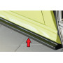 Lame de bas de caisse côté droit "noir brillant" Rieger Tuning AUDI A3 (8V) S-LINE