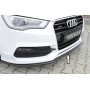 Lame de pare-chocs avant (version inclinée) "noir mat" Rieger Tuning AUDI A3 (8V) S-LINE