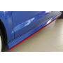 Lame de bas de caisse côté gauche "noir mat" Rieger Tuning AUDI A3 (8V) S-LINE BERLINE