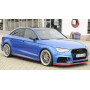Lame de bas de caisse côté gauche "noir mat" Rieger Tuning AUDI A3 (8V) S-LINE BERLINE