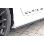 Lame de bas de caisse côté droit "noir mat" Rieger Tuning AUDI A3 (8V) S-LINE CABRIOLET