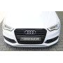 Lame de pare-chocs avant (version droite) "noir mat" Rieger Tuning AUDI S3 (8V) S-LINE