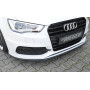 Lame de pare-chocs avant (version droite) "noir mat" Rieger Tuning AUDI S3 (8V) S-LINE